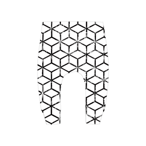 Harembroekje kubus wit