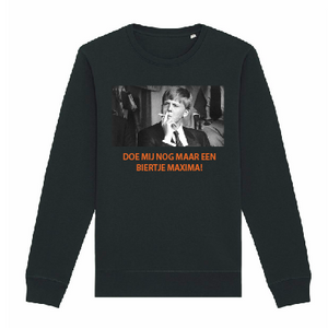 Sweater Maxima ga eens bier halen!