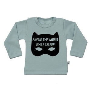 T-Shirt saving the world while i sleep
