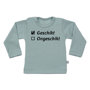 T-Shirt geschikt ongeschikt