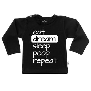 T-Shirt eat dream sleep poop repeat