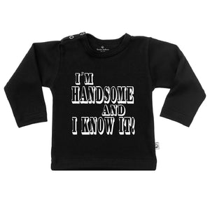 T-Shirt i'm handsome and i know it