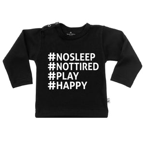 T-Shirt Lange mouw No sleep