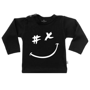 T-Shirt #X blij gezicht