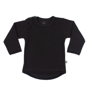 T-Shirt Uni lange Mouw rond