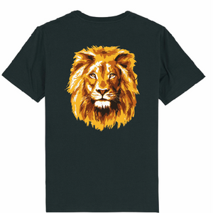 Leeuwen kop - zwart