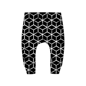 Harembroekje kubus zwart