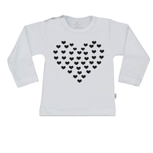 T-Shirt hart van hartjes