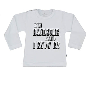 T-Shirt i'm handsome and i know it