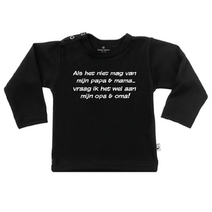 T Shirt hoera ik word grote broer woodenbuttons